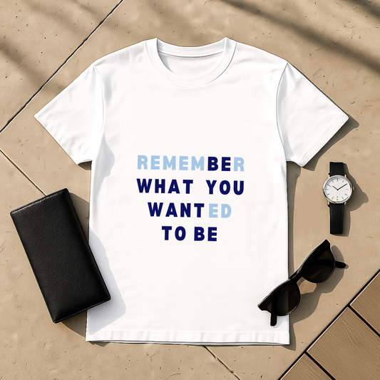 Remember What You Wanted To Be T-Shirt