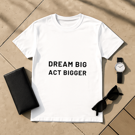 Dream Big Act Bigger T-Shirt