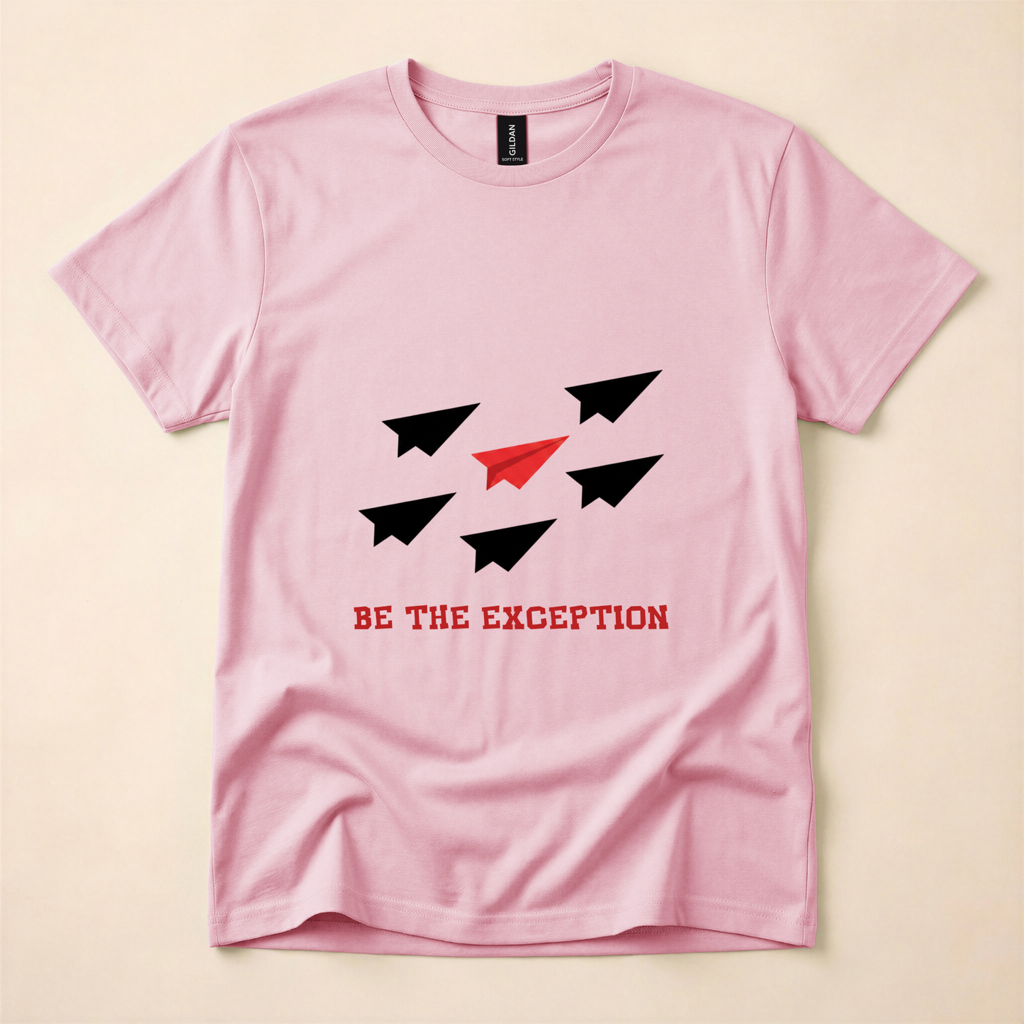 Be The Exception Paper Plane T-Shirt