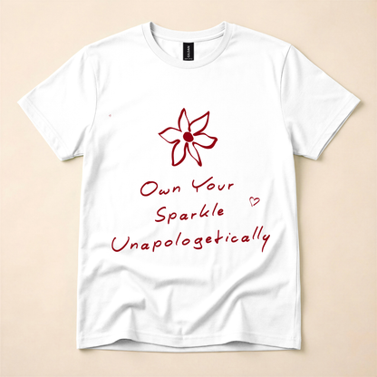 Own Your Sparkle Unapologetically T-Shirt