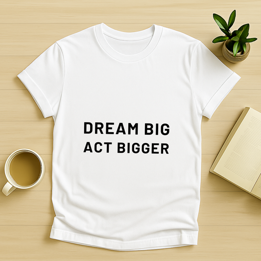 Dream Big Act Bigger T-Shirt