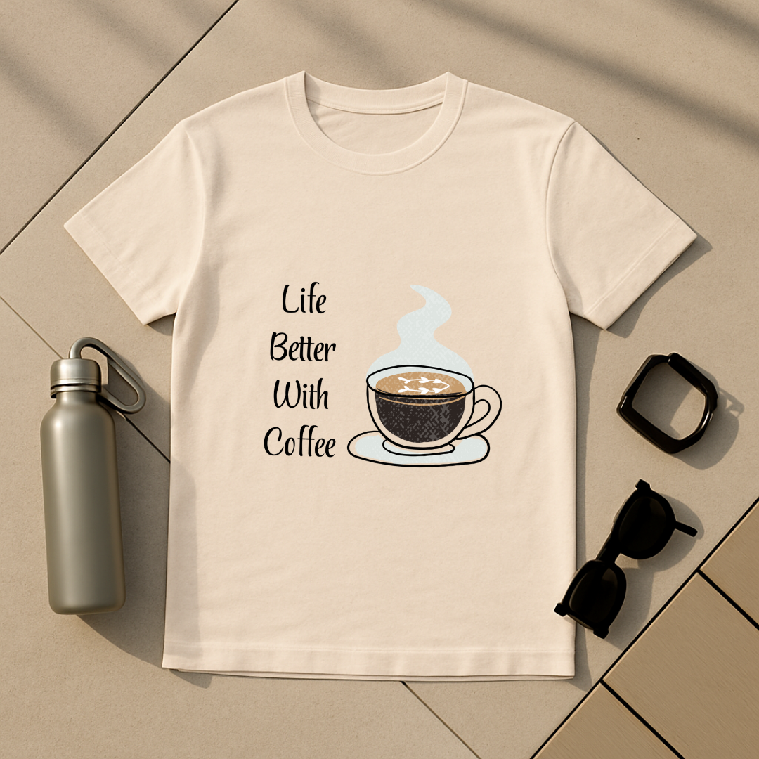 Life Better With Coffee T-Shirt