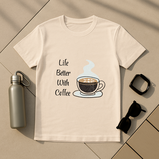 Life Better With Coffee T-Shirt