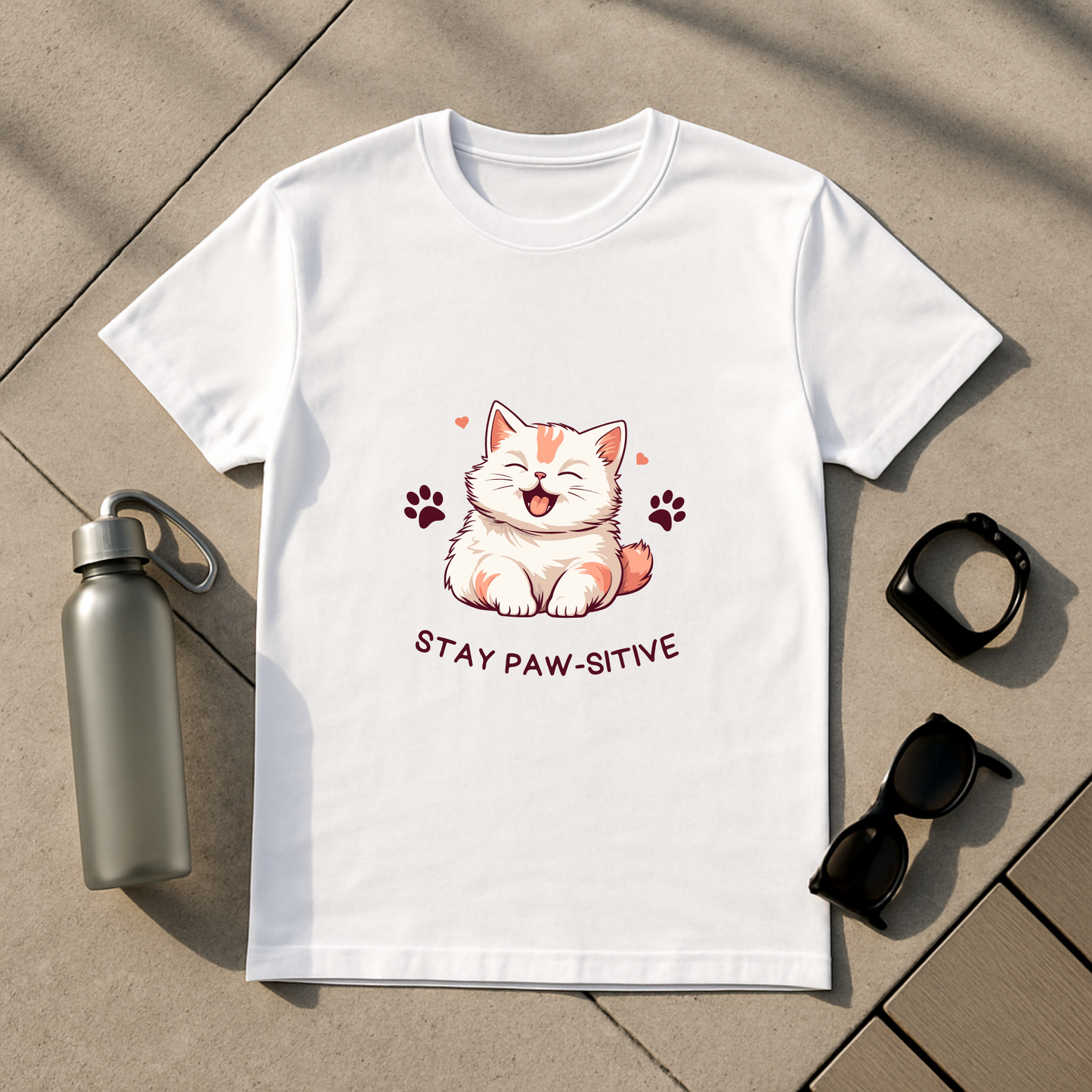 Stay Paw-Sitive T-Shirt