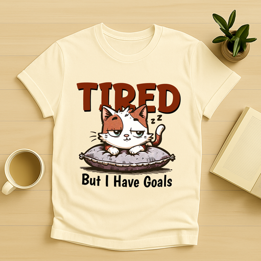 Tired But I Have Goals T-Shirt