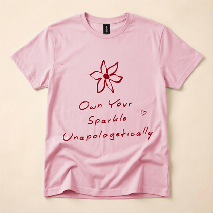 Own Your Sparkle Unapologetically T-Shirt