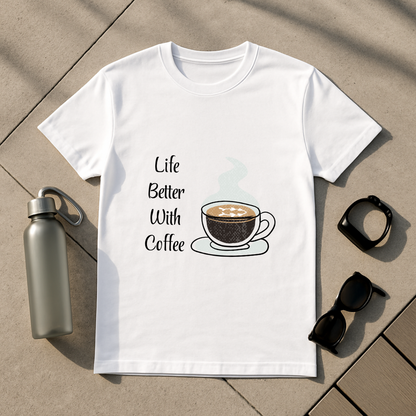 Life Better With Coffee T-Shirt