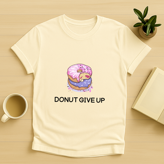 Donut Give Up T-Shirt