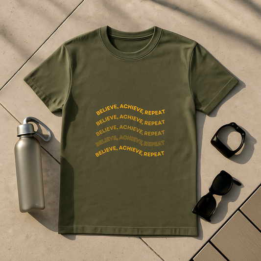 Believe, Achieve, Repeat T-Shirt