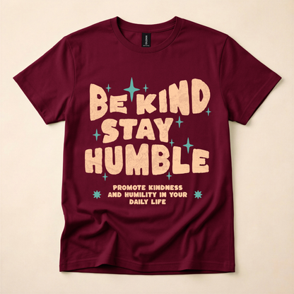 Be Kind Stay Humble T-Shirt