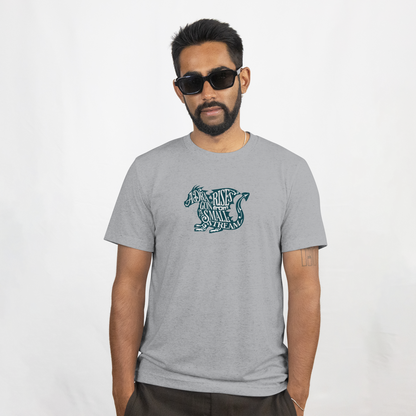 A Dragon Rises From a Small Stream T-Shirt