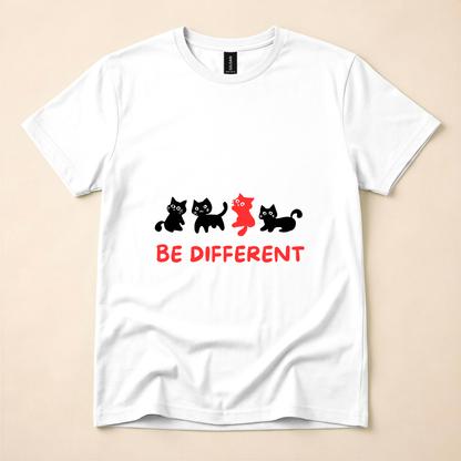 Proudly Different Cat T-Shirt