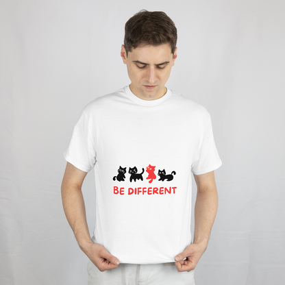 Proudly Different Cat T-Shirt