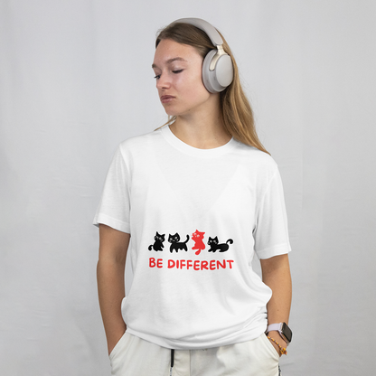 Proudly Different Cat T-Shirt