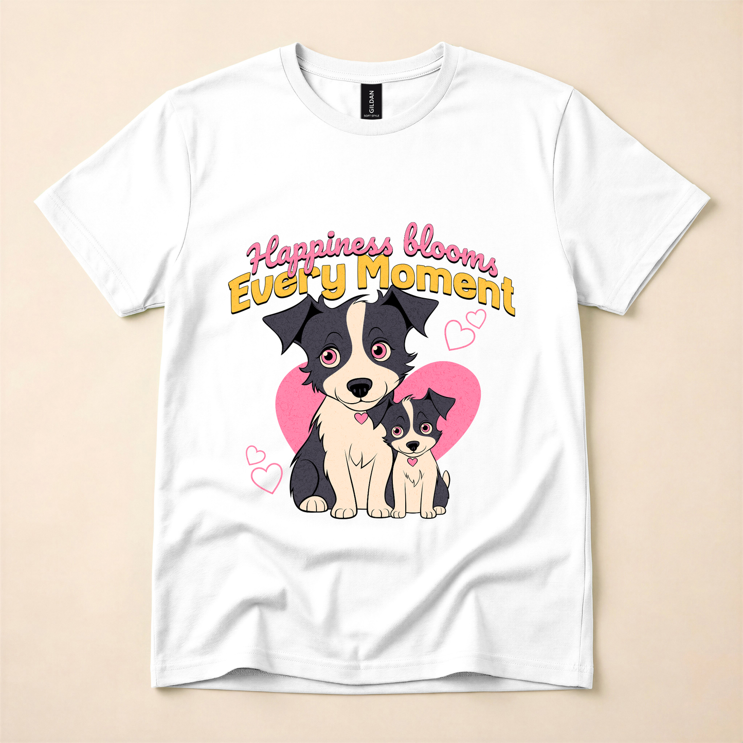 Happiness Blooms Every Moment T-Shirt
