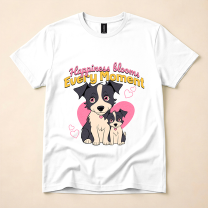 Happiness Blooms Every Moment T-Shirt