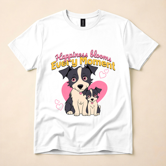 Happiness Blooms Every Moment T-Shirt