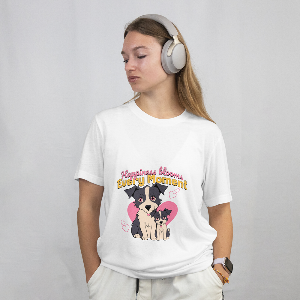 Happiness Blooms Every Moment T-Shirt