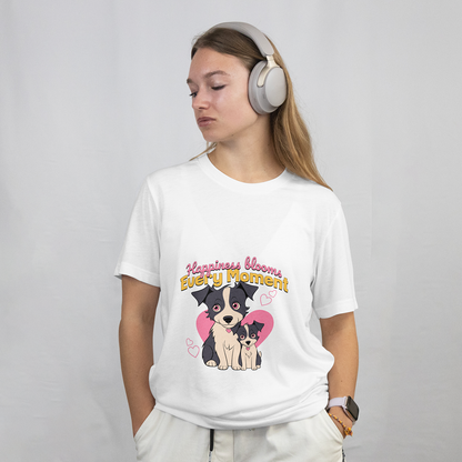 Happiness Blooms Every Moment T-Shirt