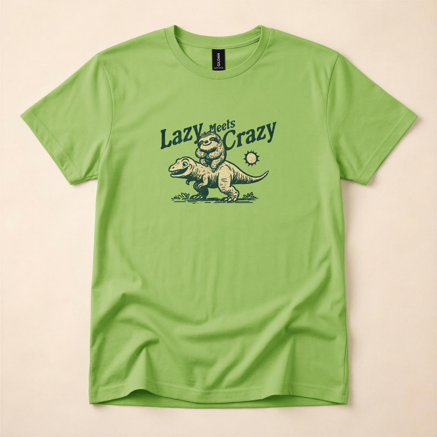 Lazy Meets Crazy T-Shirt