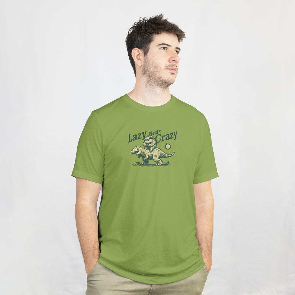 Lazy Meets Crazy T-Shirt
