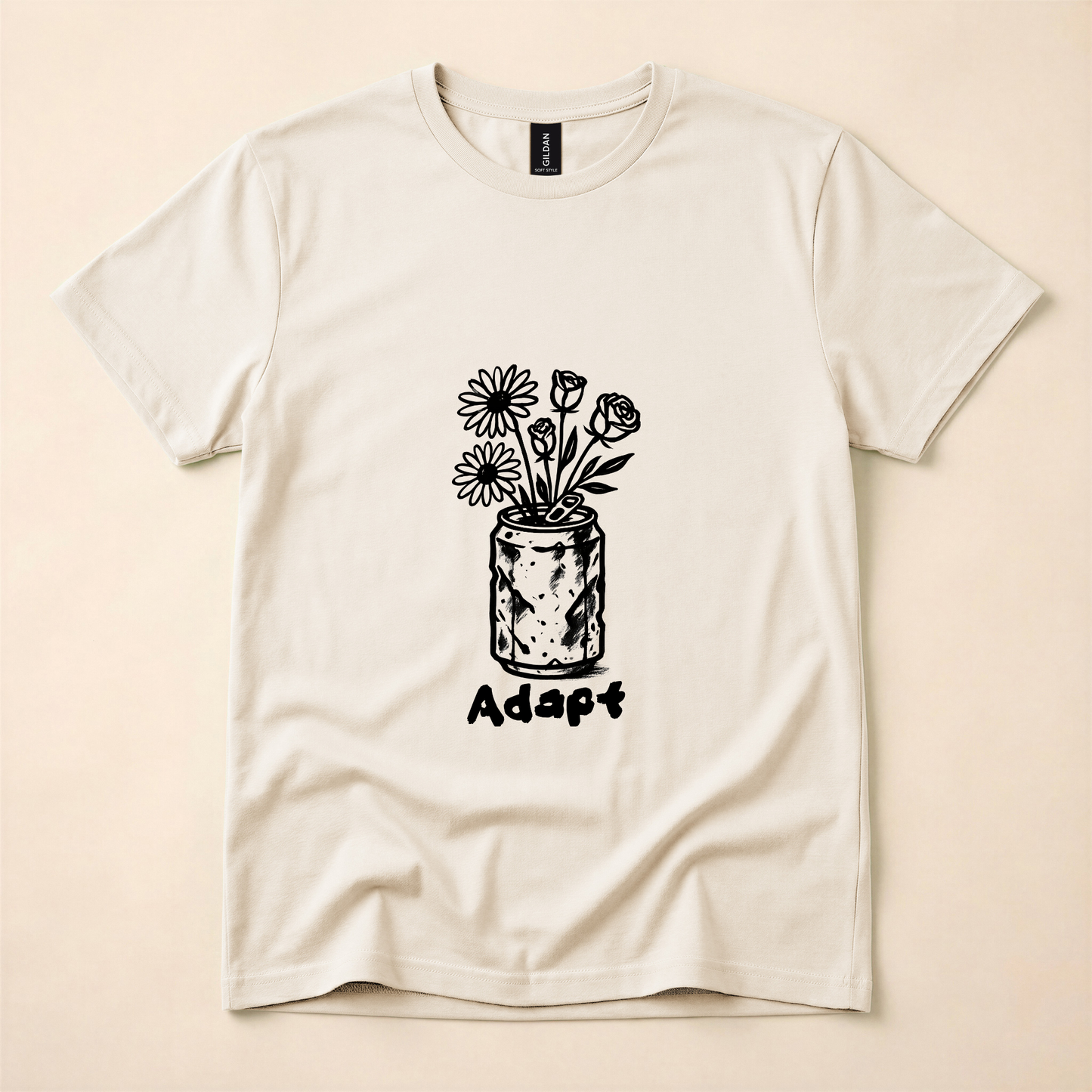 Adapt Flower Jar T-Shirt