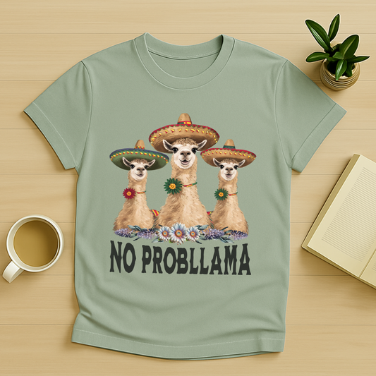 No Probllama T-Shirt