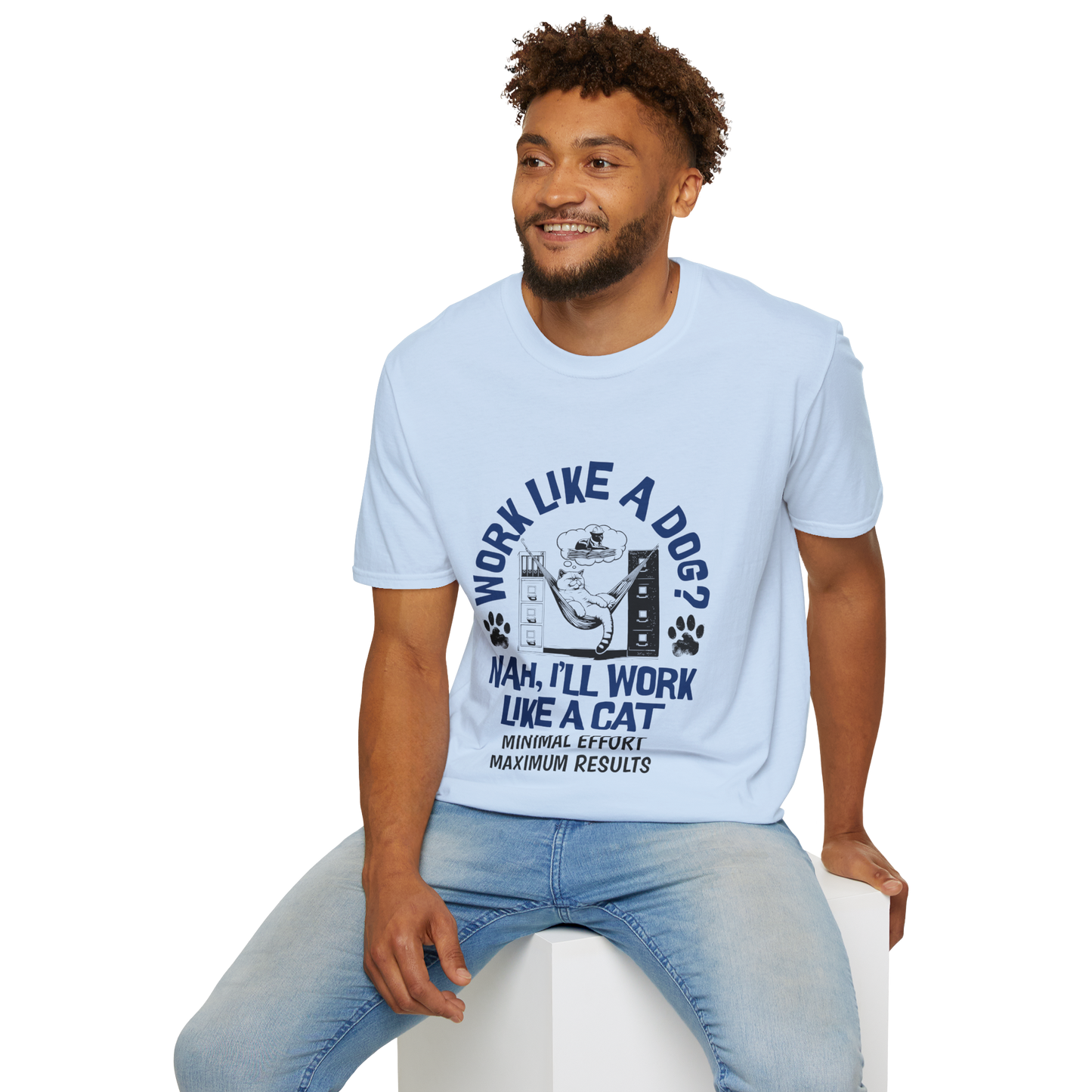 Work Like a Cat T-Shirt