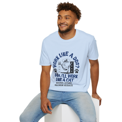 Work Like a Cat T-Shirt