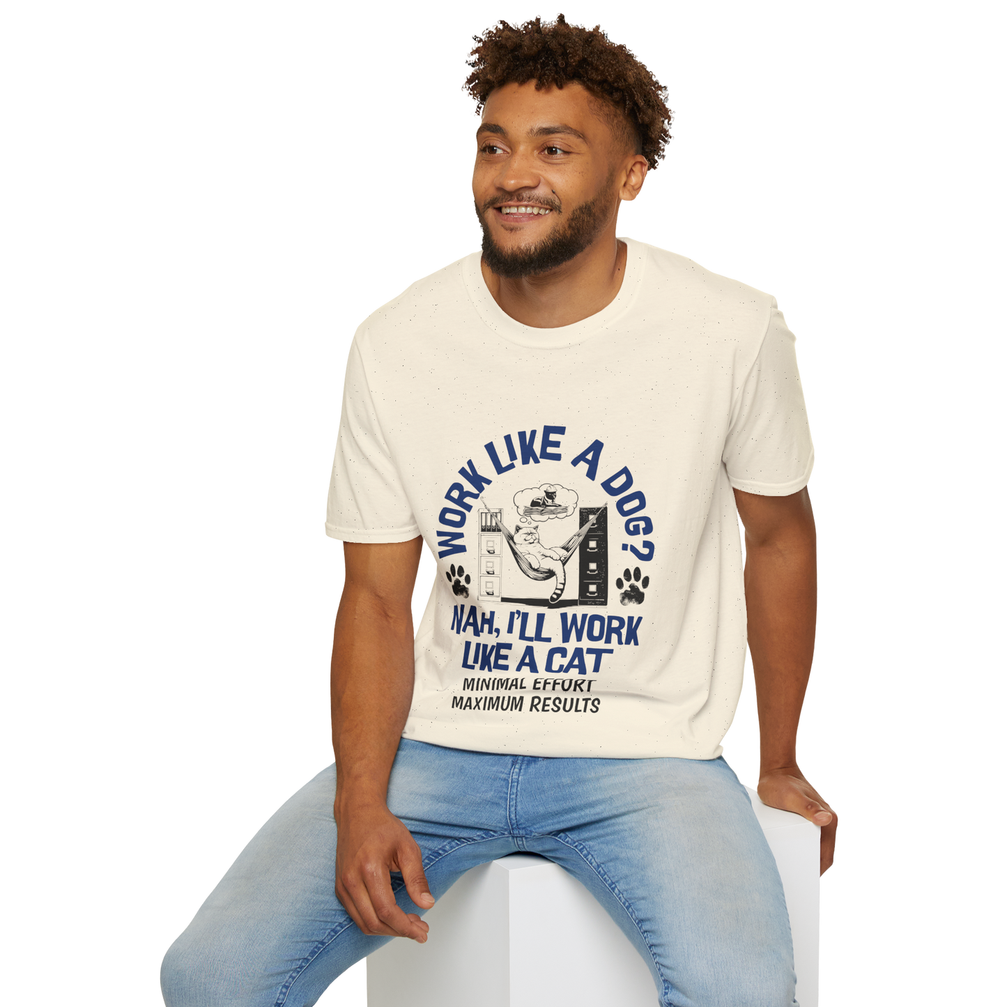 Work Like a Cat T-Shirt