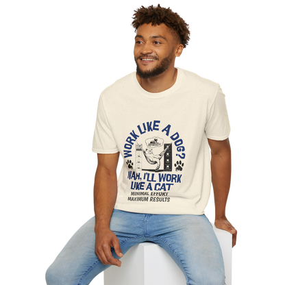 Work Like a Cat T-Shirt