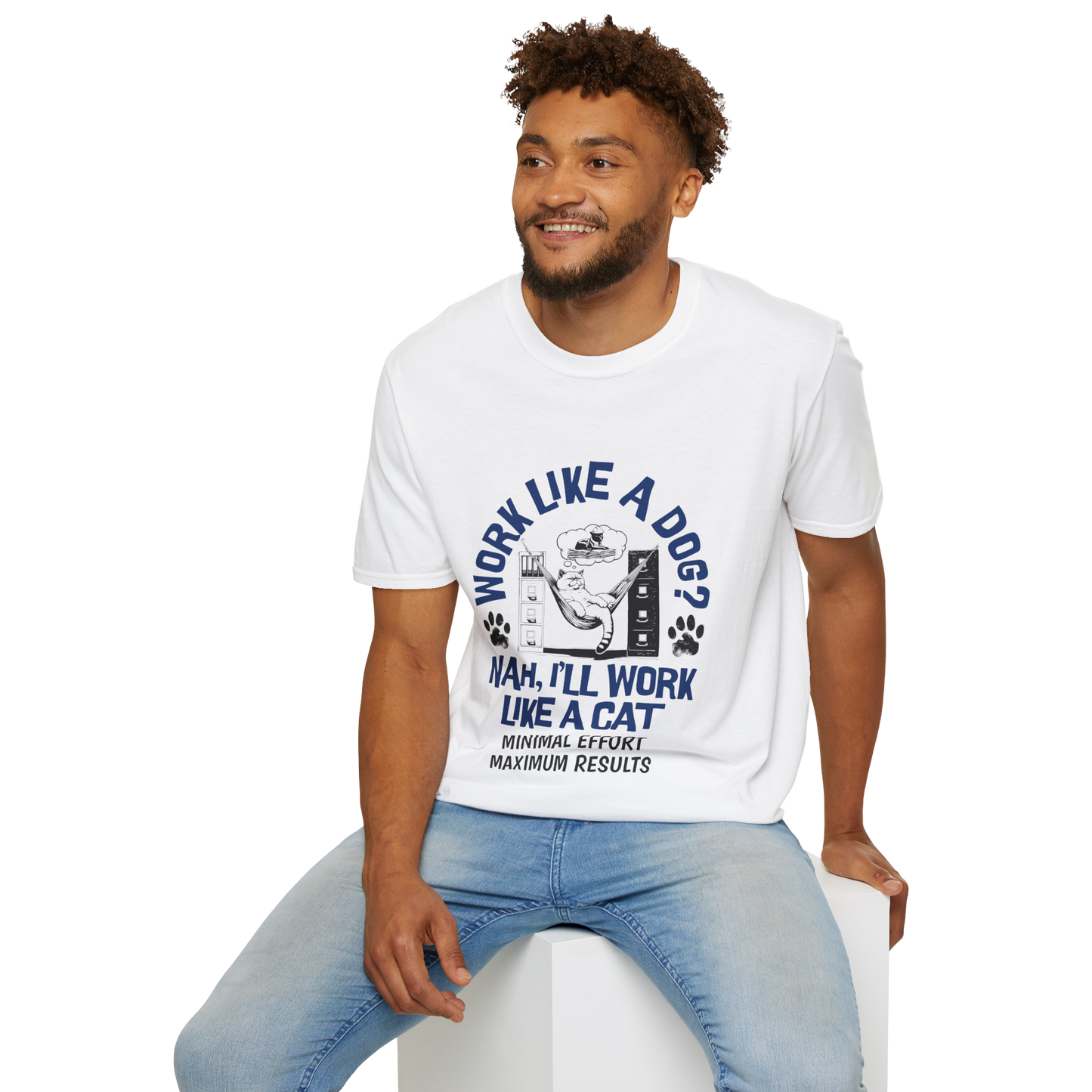 Work Like a Cat T-Shirt