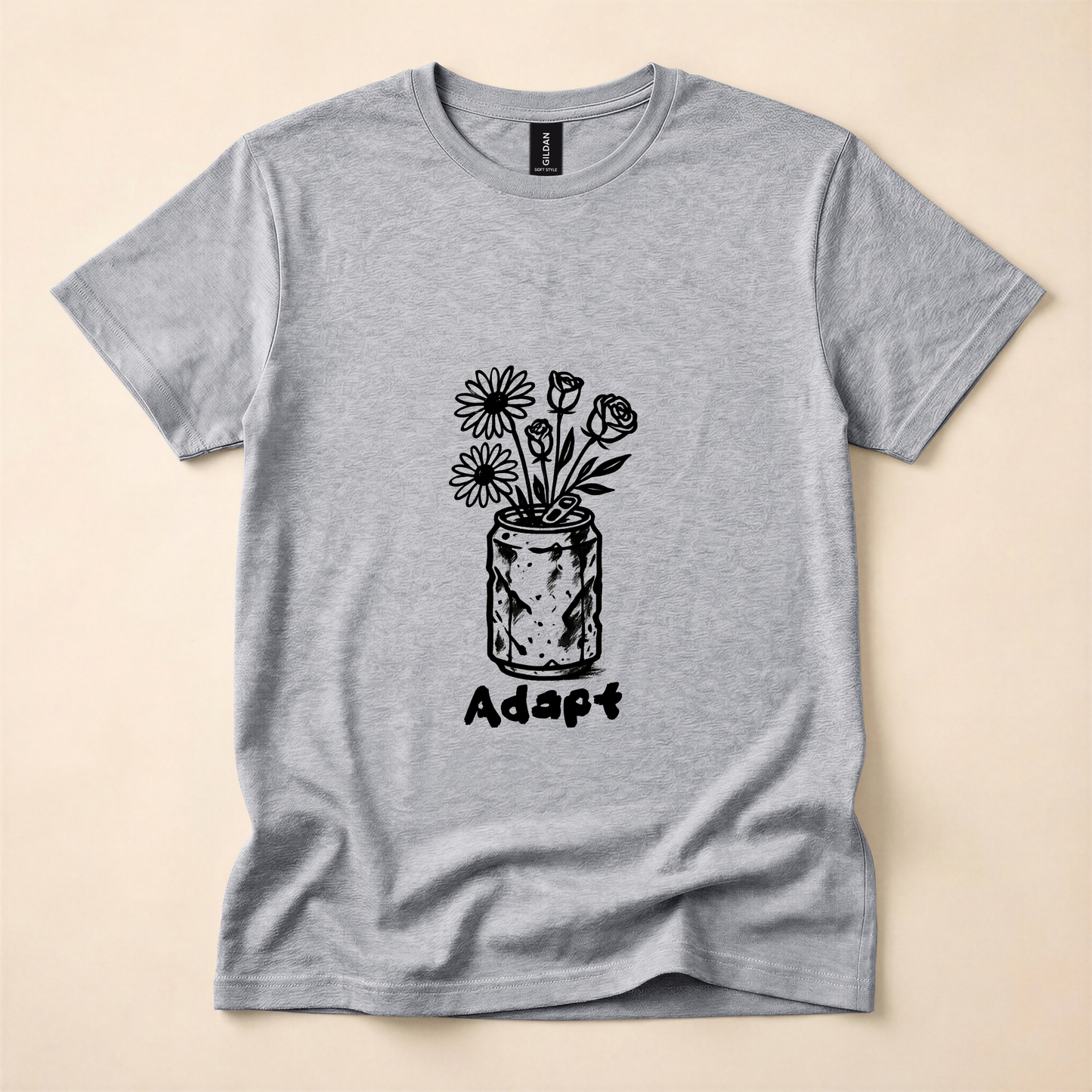 Adapt Flower Jar T-Shirt