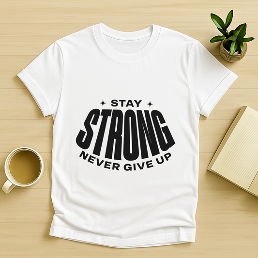 Stay Strong Never Give Up T-Shirt