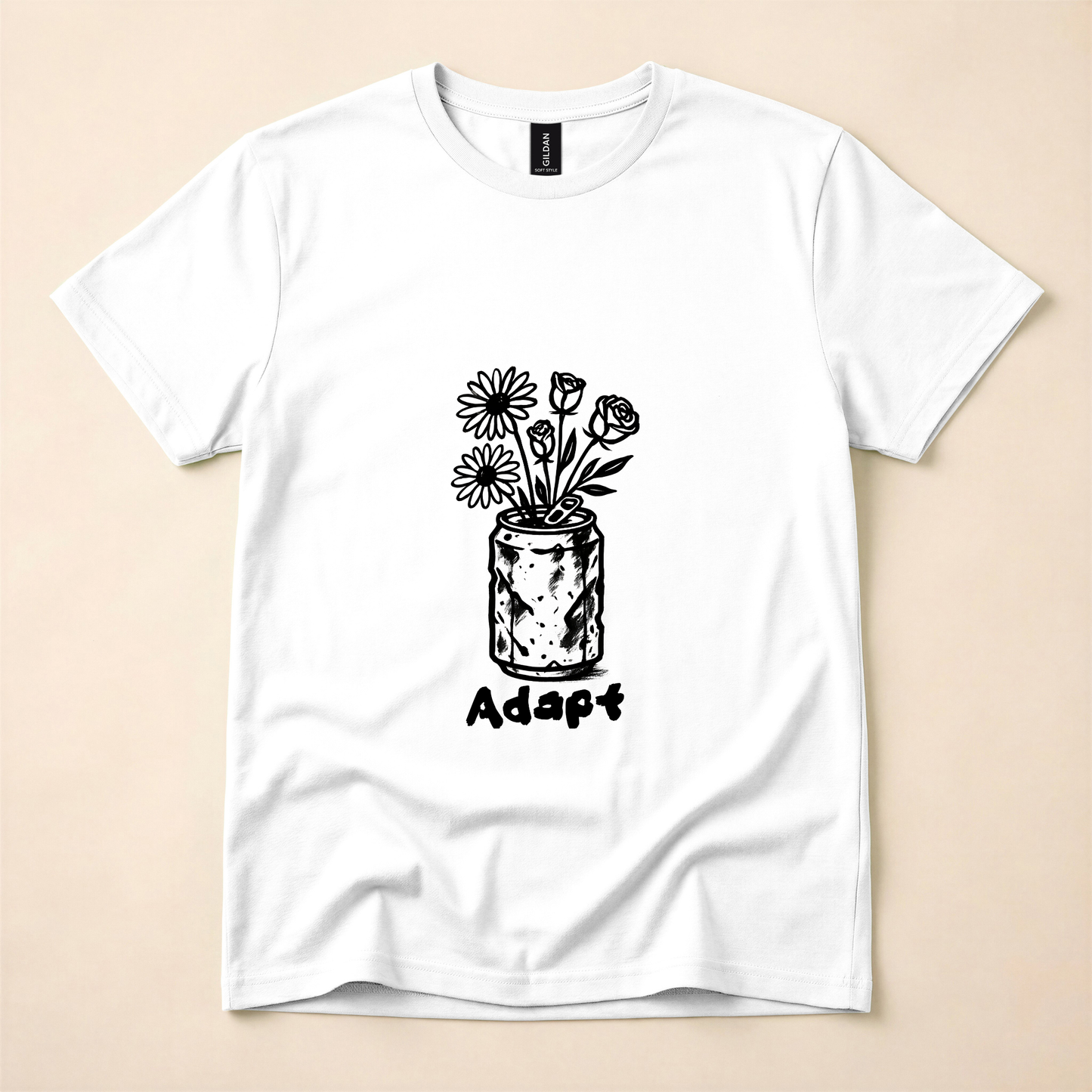 Adapt Flower Jar T-Shirt