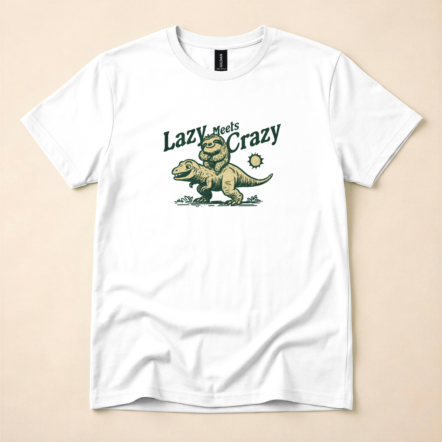 Lazy Meets Crazy T-Shirt