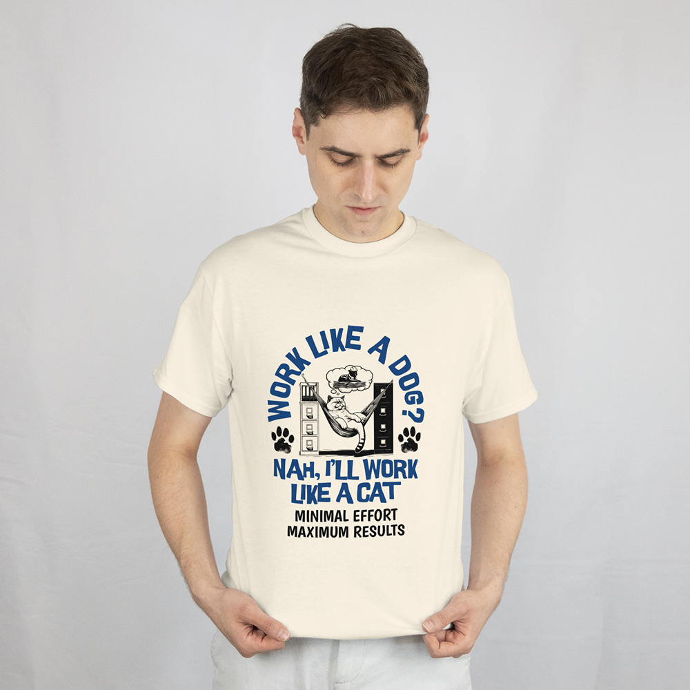 Work Like a Cat T-Shirt