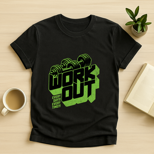 Workout Every Day Every Time T-Shirt