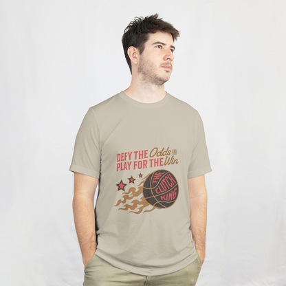 Defy the Odds, Play for the Win T-Shirt