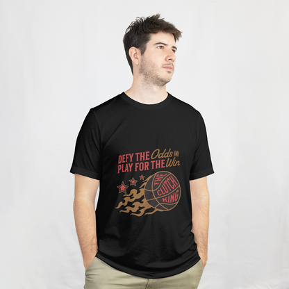 Defy the Odds, Play for the Win T-Shirt